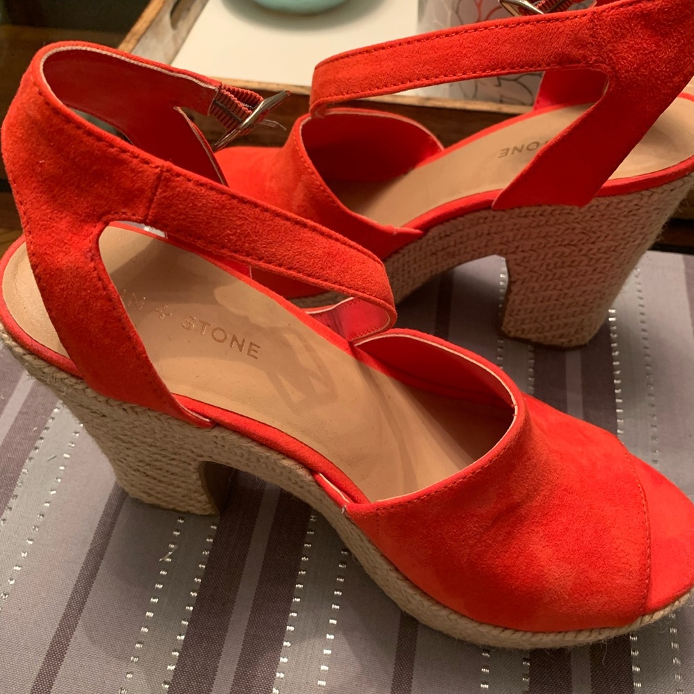 Platform Open Toe Shoes - image 2